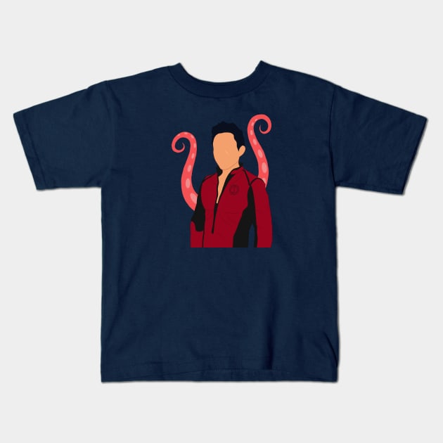 Sparrow Ben - Umbrella Academy Kids T-Shirt by RockyCreekArt